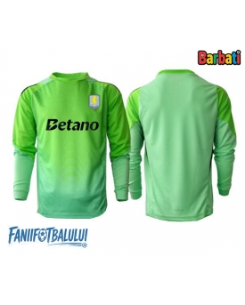 Aston Villa Portarii Tricou Fotbal Replică 2025-26 Barbati Deplasare Mâneci Lungi